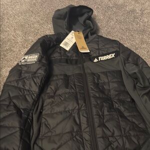 Adidas Terrex Black Hooded Jacket